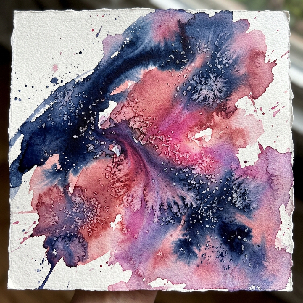 Abstract & Flow Watercolour Techniques