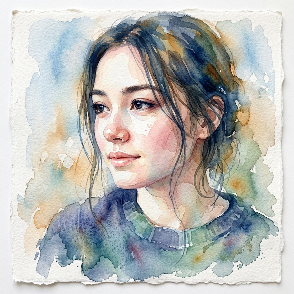 Portrait Watercolour Masterclass
