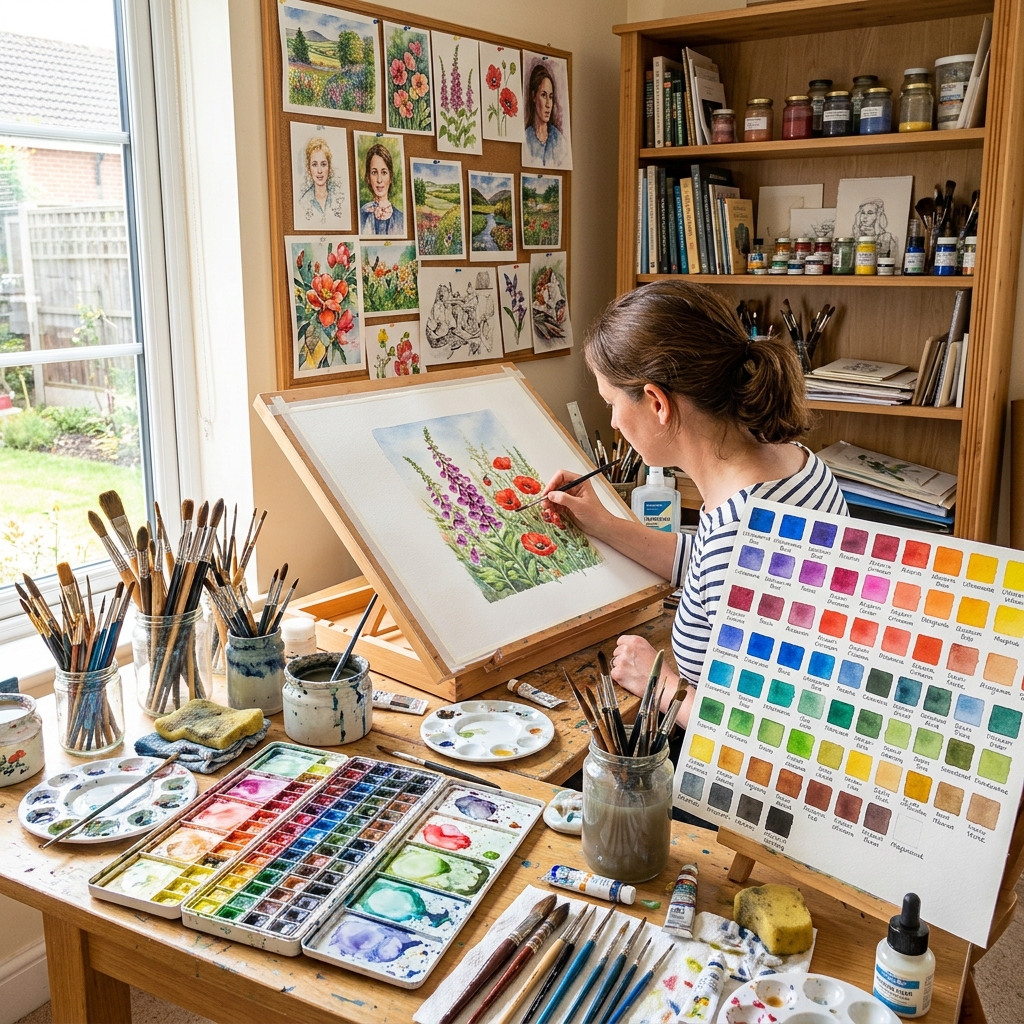 Complete Art Program Workspace